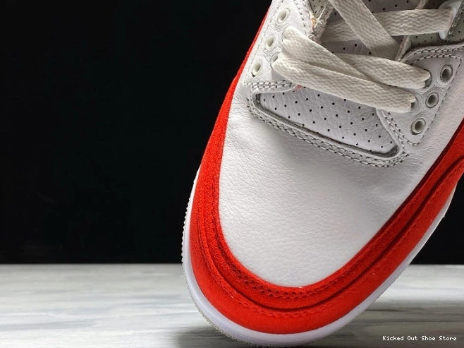 Kicked Out Shoe Store University Tinker 3 White Air Red Jordan Retro CJ0939-100 0801